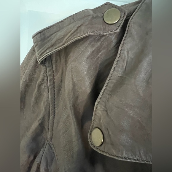 Kenna T Leather Moto Jacket in size L - Picture 2 of 10